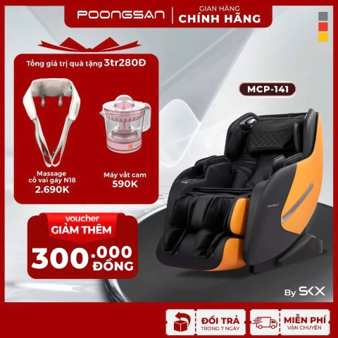 Ghế massage Poongsan MCP-141 (Thanh lý)