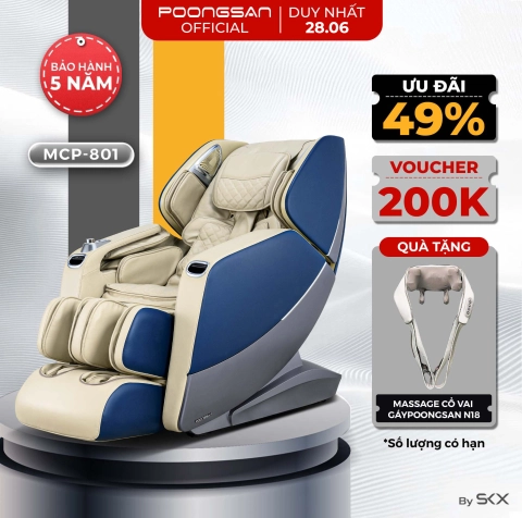 Ghế massage Poongsan MCP-801