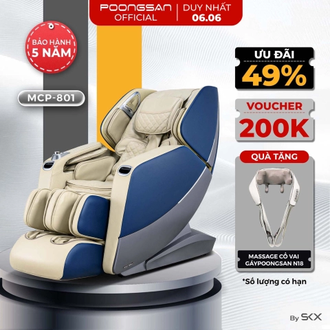 Ghế massage Poongsan MCP-801