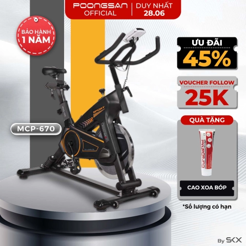 Xe đạp tập thể thao Poongsan BEP-670