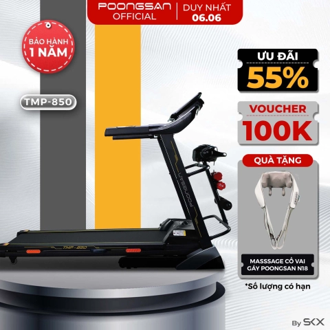 Máy chạy bộ Poongsan TMP-850
