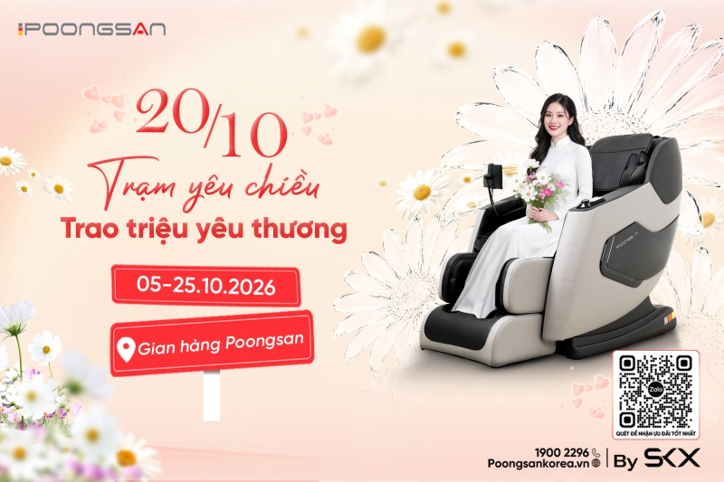 Mega Sale 10.10 Poongsan - Săn Deal Quà Tặng 20.10